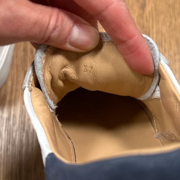 Russell & Bromley Dream Pebble Leather Slip On Laceless Sneakers Womens 37 US 6 - Picture 11 of 12